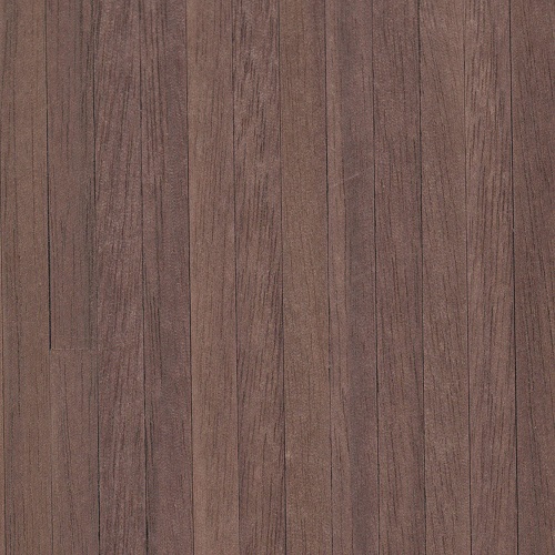 Dollhouse Miniature Black Walnut Wood Flooring Sheet